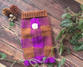 Small Cocoa and Purple Dog Jumper